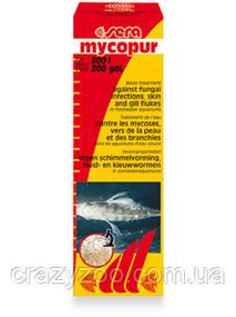 Ліки для риб проти грибкових інфекцій Sera Mycopur на 800 л 50 мл 02230