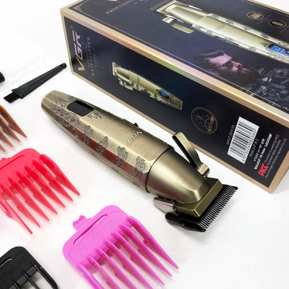 Машинка для стрижки хорошая VGR, Практичная машинка для стрижки волос, Триммер беспроводной KV-55 | Зображення 6