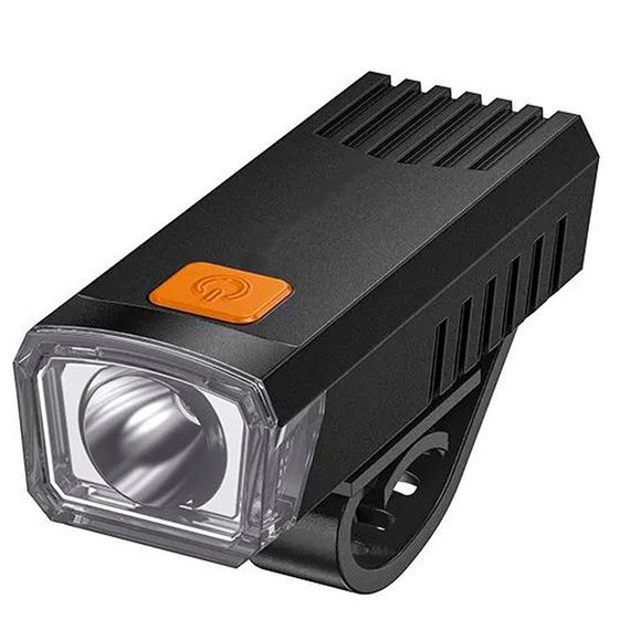 Передній протиударний ліхтар на велосипед, Ліхтар для велопрогулянок із зарядкою, Ліхтарик велоліхтар VX-80 | Зображення 1