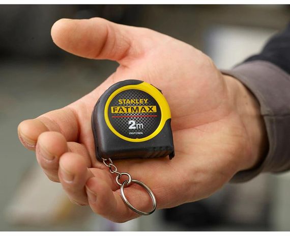 Рулетка-брелок “FATMAX”, 2м х 13мм в обрезиненом корпусе STANLEY FMHT1-33856 | Зображення 2