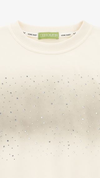 Костюм світшот+штани для дівчинки 851046 104 см Молочний shop (2000999436482) | Зображення 2