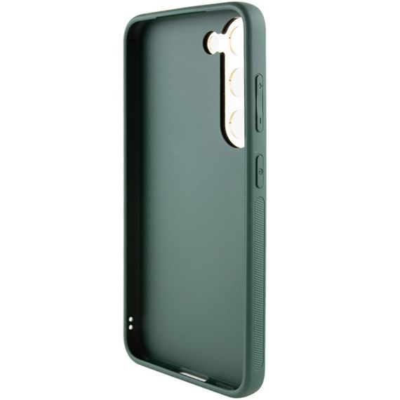 Шкіряний чохол Xshield для Samsung Galaxy S23 Зеленый / Army Green | Зображення 2