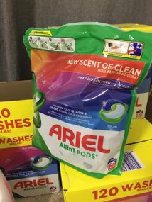 Капсули для прання Ariel PODS All in 1 — 60 шт, Mountain Spring / New Scent, оригінал, ЄС