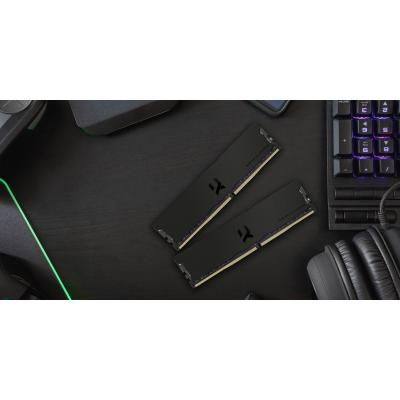 Модуль памяти для компьютера DDR4 16GB 3600 MHz Iridium Pro Deep Black Goodram (IRP-K3600D4V64L18/16G) | Зображення 3