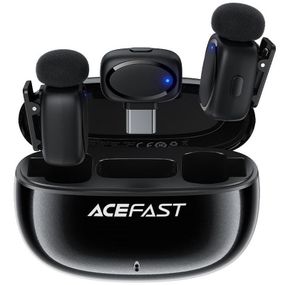 Петличный беспроводной микрофон Acefast R2 Type-C Black