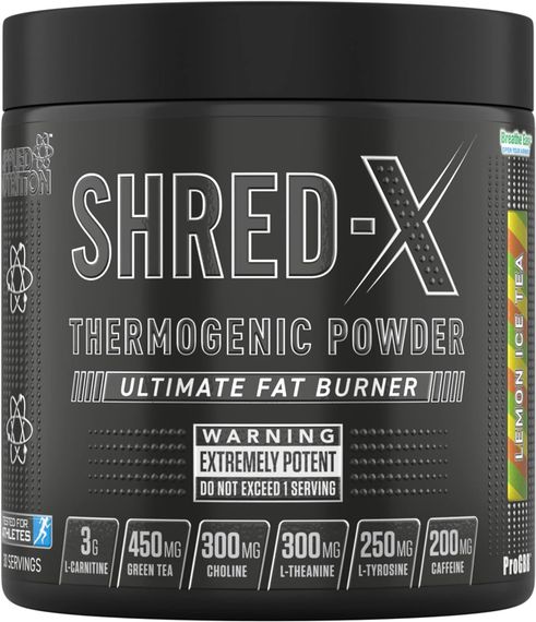 Жиросжигатель Applied Nutrition Shred X Fat Burner (300g - 30 Servings) (Lemon Ice Tea)