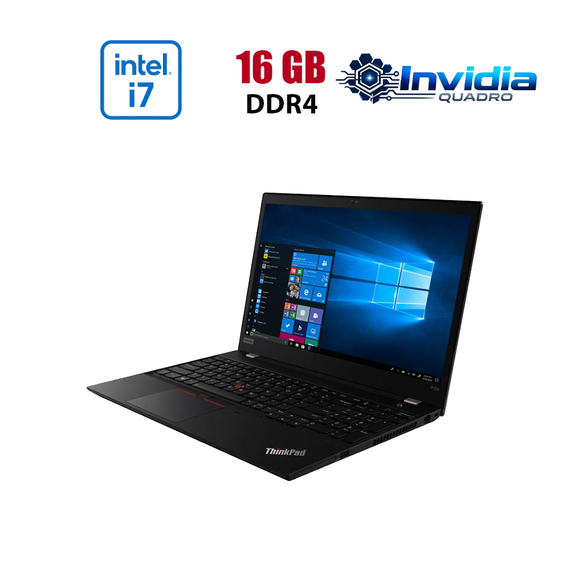 Мобільна робоча станція Lenovo ThinkPad P155 / 15.6" (1920x1080) IPS / Intel Core i7-10510U (4 (8) ядра по 1.8 - 4.9 GHz) / 16 GB DDR4 / 512 GB SSD / nVidia Quadro P520, 4 GB GDDR5, 64-bit / WebCam б/в