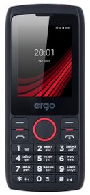 Мобільний телефон ERGO F247 FLASH Dual Sim Black