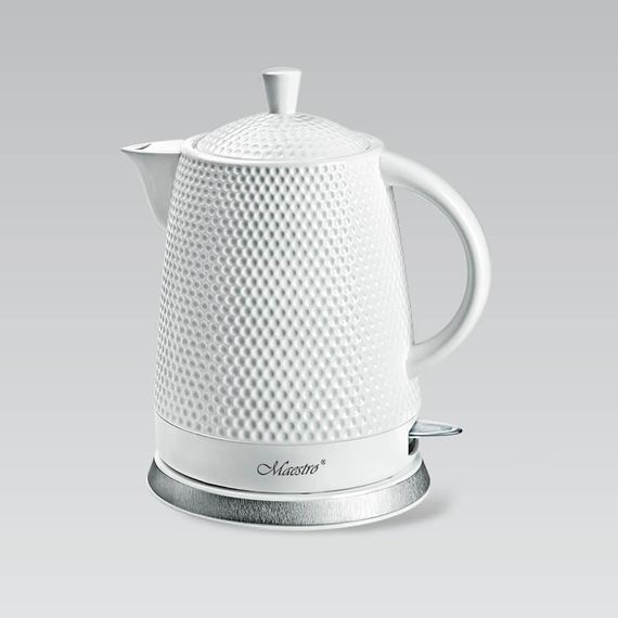 Электрочайник керамический Maestro MR-069-WHITE, 1.5 л, 1500 Вт