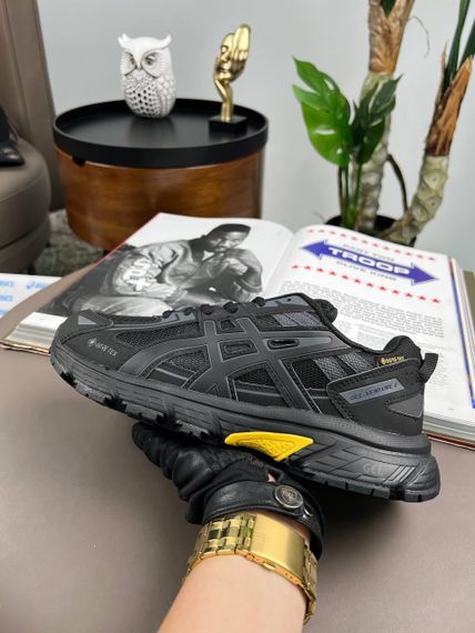 Кросівки ASICS Gel-Venture 6 Gore-Tex Black Yellow весна / осінь А4482 45 28 - 28.5 см | Зображення 6