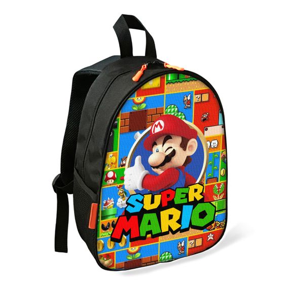 Рюкзак Супер Маріо дитячий шкільний/міський 34х27х13 см для хлопчика (02446)