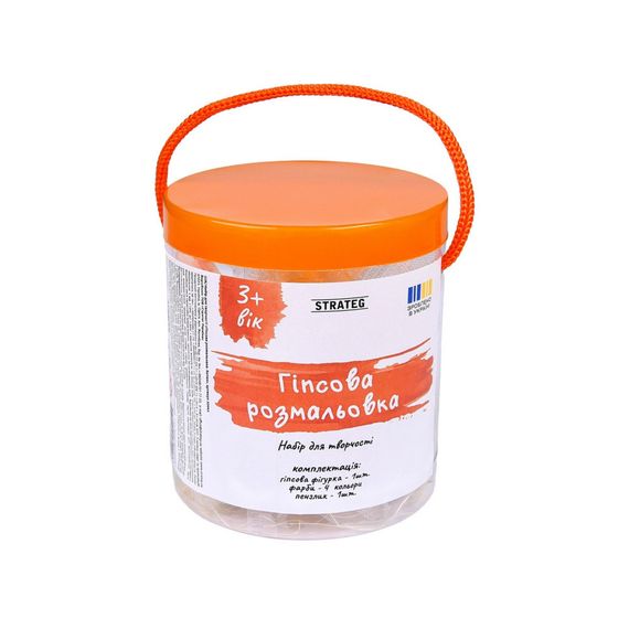 Детский набор для творчества раскраска гипсовой фигурки "Котик" 30943 | Зображення 2