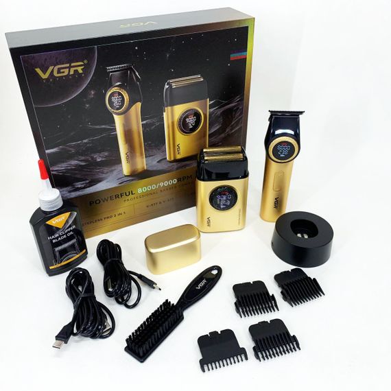 Комплект VGR 2 в 1 V-977 V-377 GOLD | Зображення 1