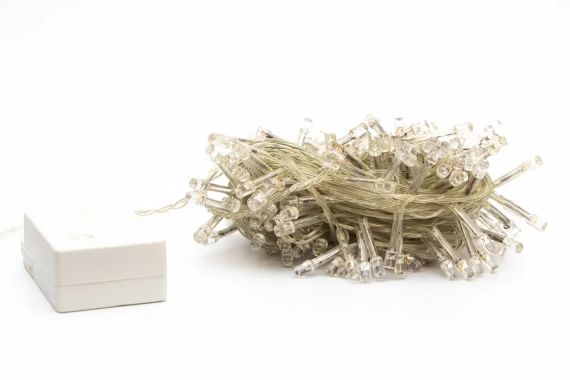 Светодиодная новогодняя гирлянда водопад 2х2 цветная, новогодние гирлянды LED для дома на окно | Зображення 7