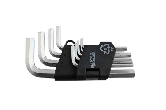 Набор шестигранных ключей Mastertool - 9 шт. (1,5-10 мм) (75-0955)