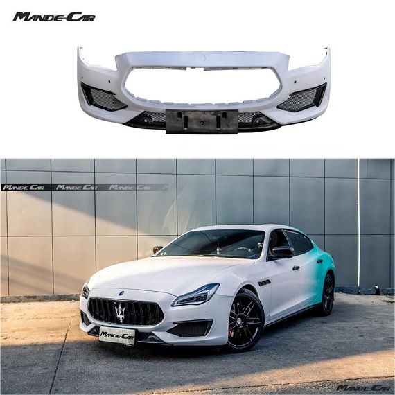 Передний бампер с решеткой для Maserati Quattroporte 2013- рр | Зображення 1