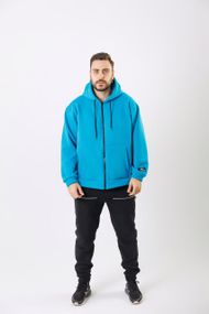 Зіп Худі унісекс МА (01) бірюза