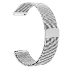 Миланский сетчатый ремешок для часов Samsung Galaxy Watch Active (SM-R500) / Active 2 (SM-R820/R830) - Silver