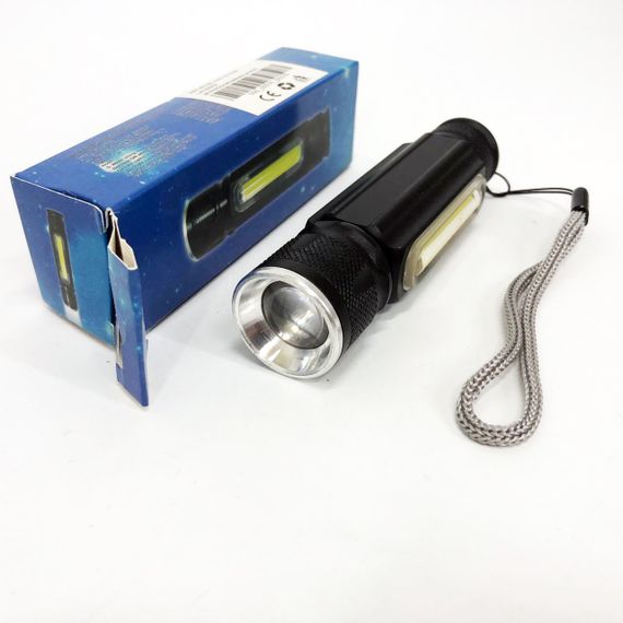 Ліхтарик портативний світлодіодний Police BL-516/616-T6-COB з USB-зарядкою, магнітом та функцією зуму | Зображення 4