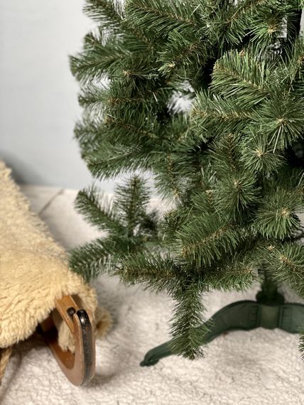 Ялинка штучна новорічна звичайна 180 см зелена | Зображення 2