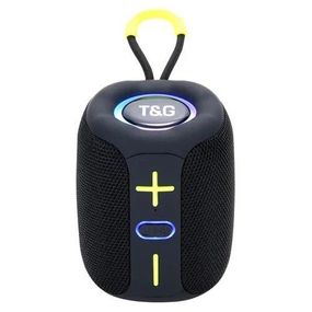Колонка портативна Bluetooth T&G TG658 black чорна
