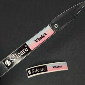 Наклейка на палитру Польша Violet  (9 x 55 мм)