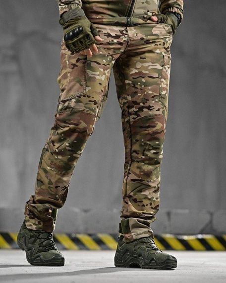 Стрейчеві тактичні штани Cambodia мультикам ОО2626 | Зображення 4