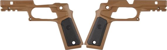 Накладки на руків’я Recover Tactical CC3P Tan для 1911 Black/Tan