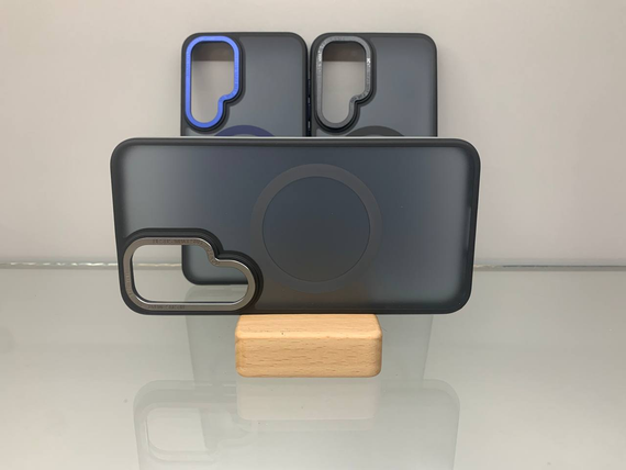 Samsung Galaxy S23 Plus протиударний чохол Armor MagSafe Matte сірий