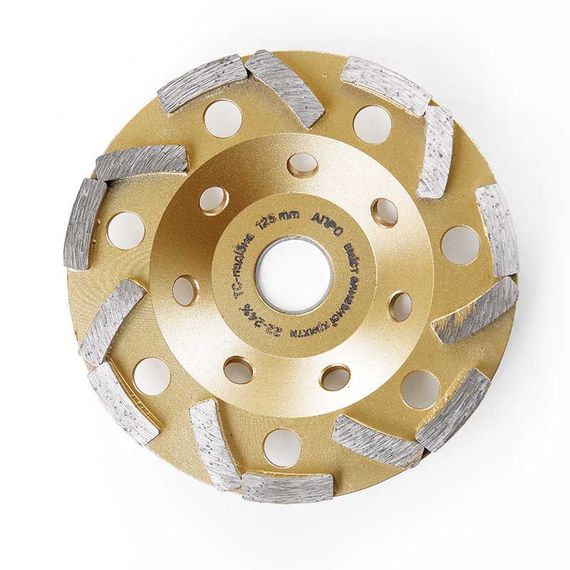 Чаша алмазна шліфувальна 125 мм 22-24% ТС-подібна APRO 8305401