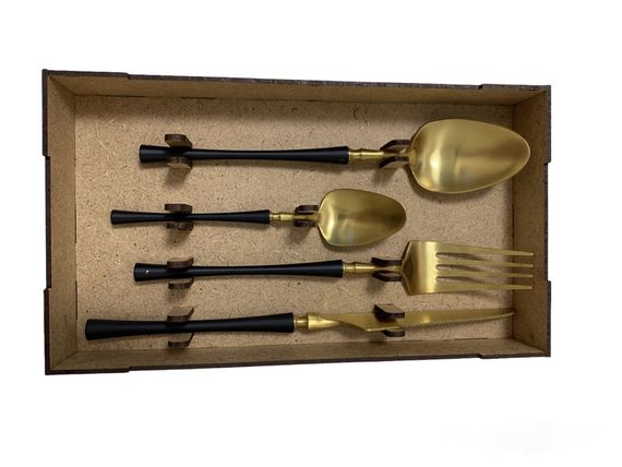 Набір столових приборів Black Few (на 1 персону) | Зображення 4