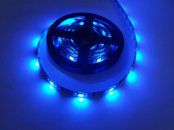 Лента светодиодная RGB 5050 2м с пультом для подсветки телевизора, монитора, мебели от USB | Зображення 6