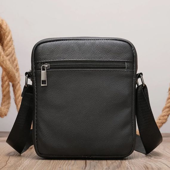 Чоловіча стьобана сумка через плече, Ділова сумка месенджер, Сумки-месенджери поштарки UB-37 | Зображення 4