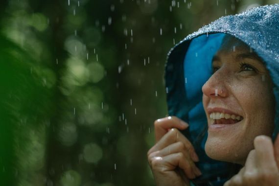 Дощовик жіночий Raincut для туризму синій - S/M | Зображення 8