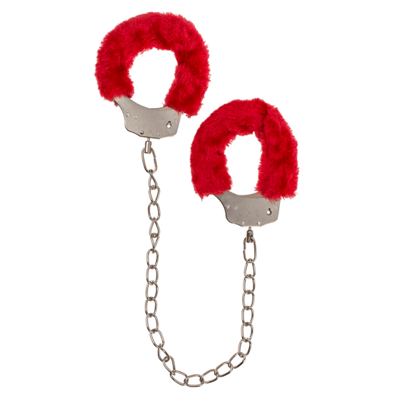 Поножі Plush Leg Cuffs Red | Зображення 1