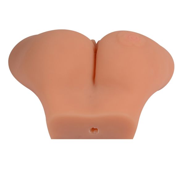 Мастурбатор реалистичный вагина и анус с вибрацией Flower Plum Sex Aura | Зображення 3