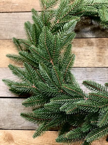 Вінок різдвяний Classic литий d-50 см зелений | Зображення 2