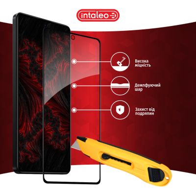 Стекло защитное Intaleo Full Glue Xiaomi Poco X5 Pro Black (1283126567438) | Зображення 4