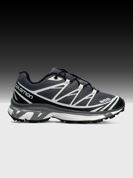 Кроссовки Salomon XT-6 Grey Black White , Вьетнам | Зображення 4