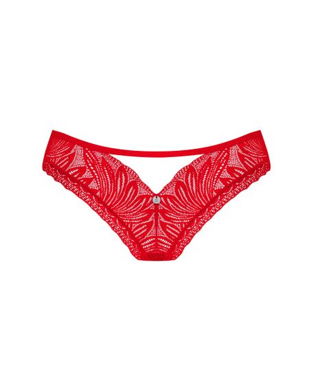 Трусики бразиліана Obsessive Chilisa Червоні XS/S | Зображення 4