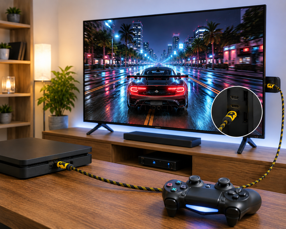 Кабель HDMI-HDMI (V1.4) 3M 14+1, hdmi кабель для электроники | Зображення 1