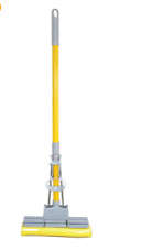 Швабра з віджимом Standard Double Mop сірий/жовтий МД Виланд