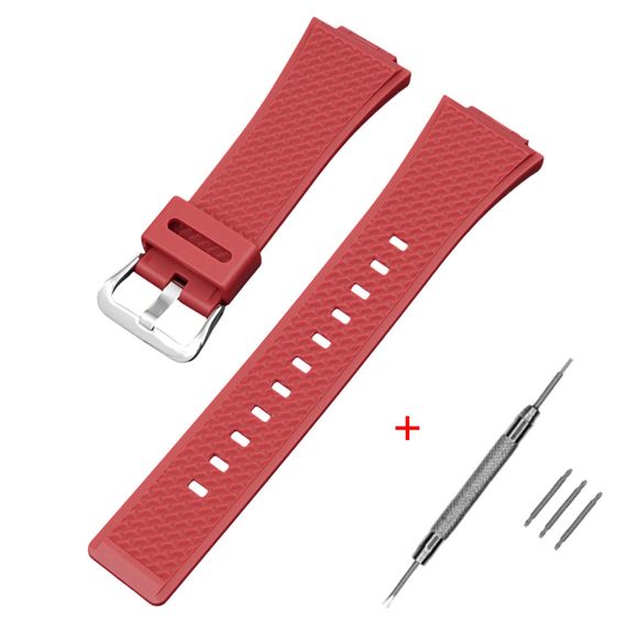 Ремінець для Casio G-Shock GA-100/110 Red SI