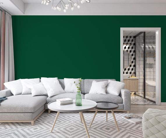 Краска Интерьерная Латексная Skyline 5540-G20Y (C) Изумруд 3л | Зображення 2