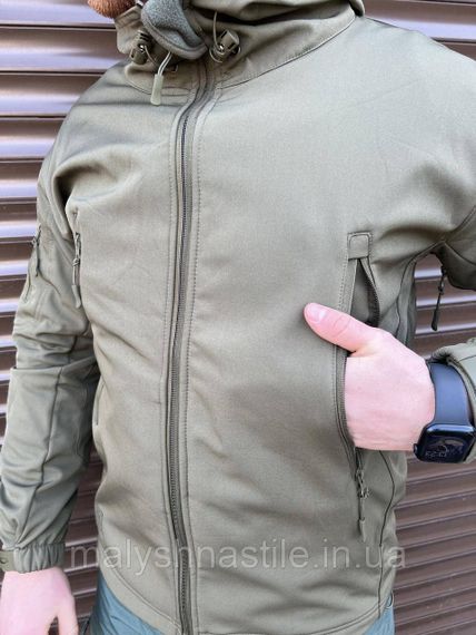 Куртка Soft Shell Tactical олива | Зображення 5