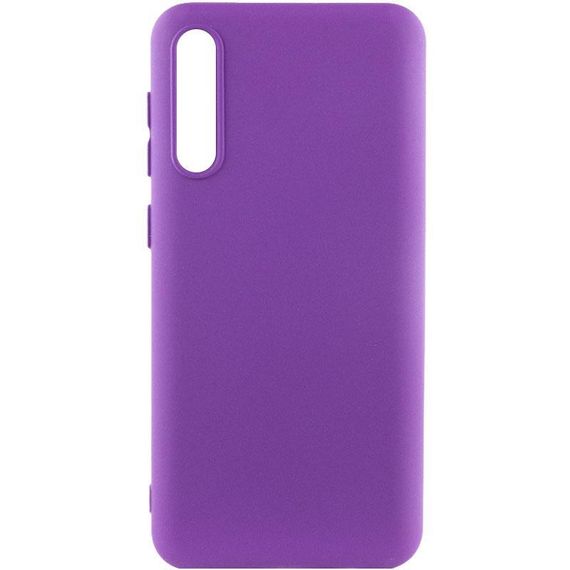 Чохол TPU GETMAN Liquid Silk для Samsung Galaxy A50 (A505F) / A50s / A30s Фіолетовий / Purple