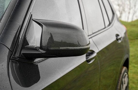 Накладки на зеркала M V1 (2 шт, Карбон) для BMW X6 G06 2019- гг