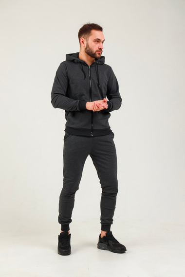 Костюм змейка змійка весна антрацит S | Зображення 3