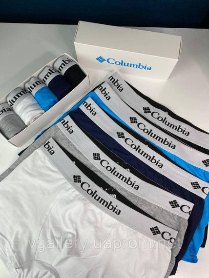 Подарунковий набір чоловічих трусів COLUMBIA в коробці - ціна поштучно  - розмір L | Зображення 8