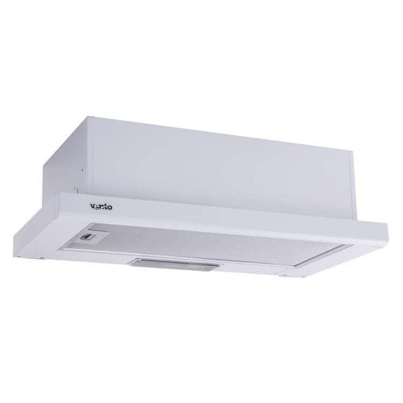 Телескопічна витяжка VENTOLUX GARDA 60 WH (700) SLIM | Зображення 2